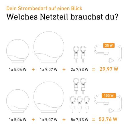 Netzteil | 24V Garten-Lichtsystem | Zubehör