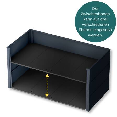 Metzler Zwischenboden für Hochbeete mit den Maßen 206  x 77 x 106 cm