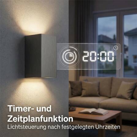 Metzler G9 LED-Leuchtmittel mit App-Steuerung | Glühbirne Dimmbar | 3000–6000 K