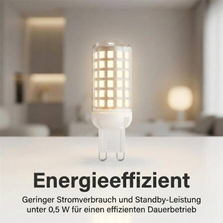 Metzler G9 LED-Leuchtmittel mit App-Steuerung | Glühbirne Dimmbar | 3000–6000 K