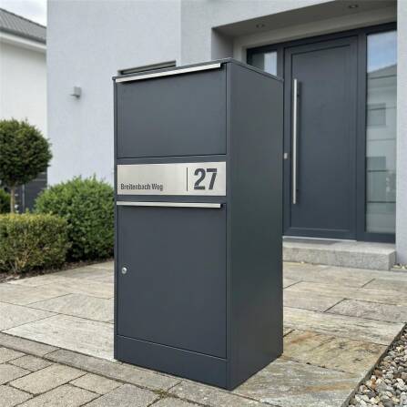 Metzler Paketbox | personalisiert mit Gravur | rostfrei | Bispo 2