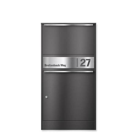 Metzler Paketbox | personalisiert mit Gravur | rostfrei | Eisenglimmer | Bispo 2