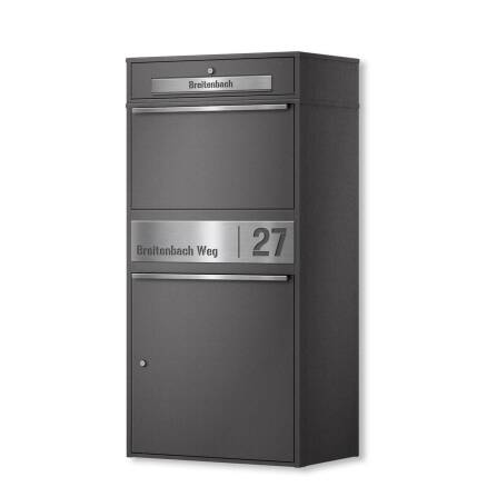 Metzler Paketbox XL mit Briefkasten | Paketkasten...