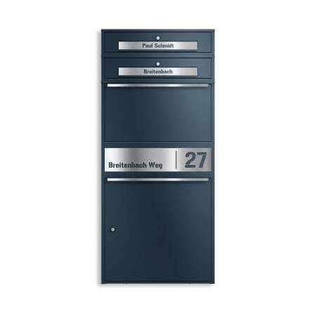 Metzler Paketbox XL mit 2 Briefkästen | Paketkasten...