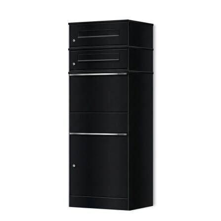 Metzler Paketbox mit 2 Briefkästen | zweifacher...