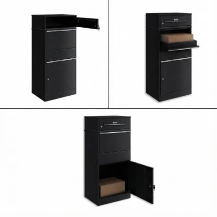 Metzler cassetta per pacchi con targhetta nominativa intercambiabile | per pacchi fino alla taglia M | Bispo RE