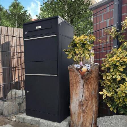 Metzler cassetta per pacchi con targhetta nominativa intercambiabile | per pacchi fino alla taglia M | Bispo RE