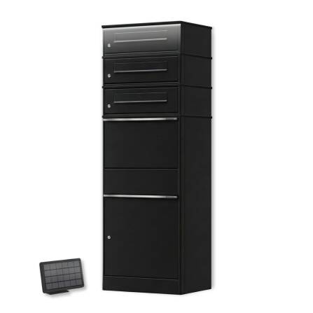 Metzler Paketbox mit 3 Briefkästen | LED |...