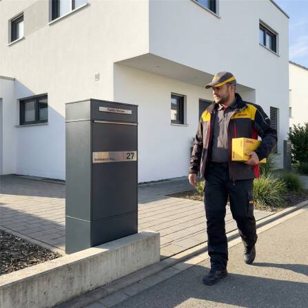 Metzler Paketboxständer für die Paketboxen Bispo und Zivo | Anthrazit