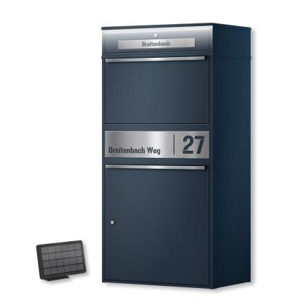 Metzler Paketbox XL mit Briefkasten | LED |...