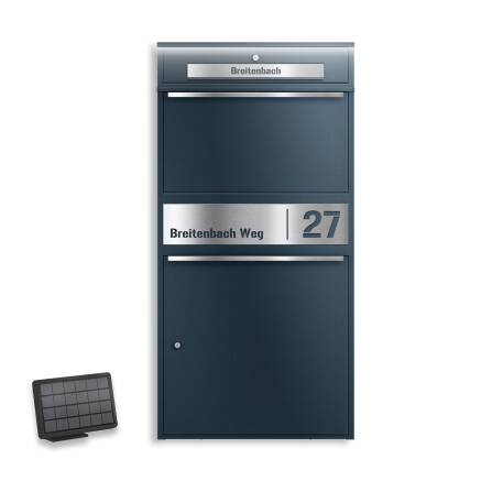 Metzler Paketbox XL mit Briefkasten | LED |...