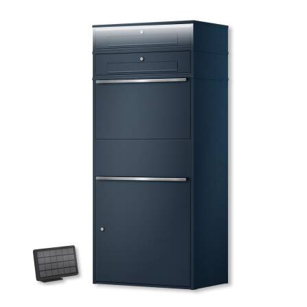 Metzler Paketbox XL mit 2 Briefkästen | LED | RAL...