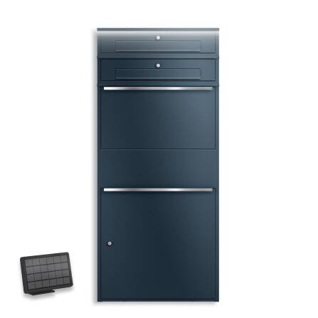 Metzler Paketbox XL mit 2 Briefkästen | LED | RAL...