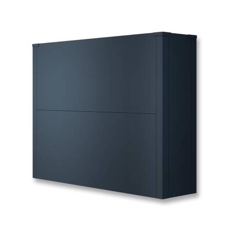 Metzler Hochbeet L für den Garten | kompakte Größe | RAL 7016 Anthrazitgrau | 25 x 100 x 77 cm