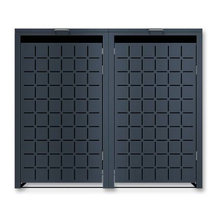 Metzler Design-Mülltonnenbox | 2er | 240l |...