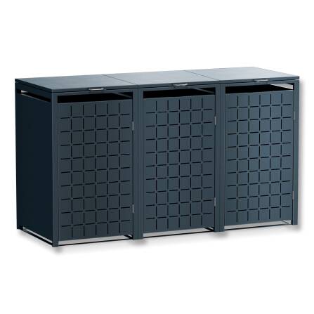 Metzler Design-Mülltonnenbox | 3er | 240l |...