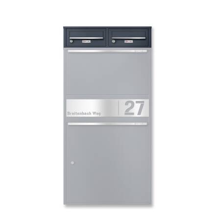 Metzler doppeltes Brieffach für Ihre Paketbox | mit...