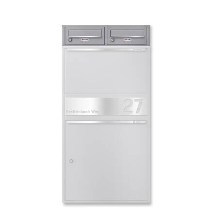 Metzler doppeltes Brieffach für Ihre Paketbox | mit...