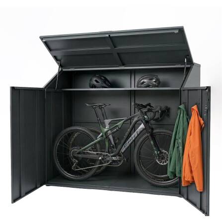 Metzler Fahrradgarage | Fahrradbox mit viel Stauraum | in...