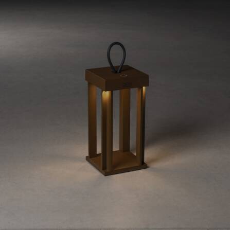 Laterne LED Dimmbar | Warmweiß | IP54 | Cannes | Rostoptik