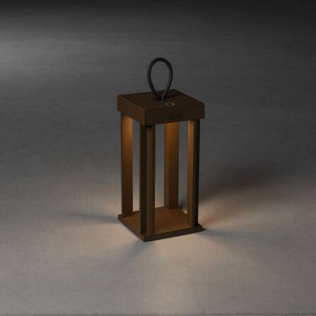 Laterne LED Dimmbar | Warmweiß | IP54 | Cannes | Rostoptik