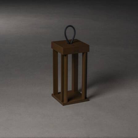 Laterne LED Dimmbar | Warmweiß | IP54 | Cannes | Rostoptik