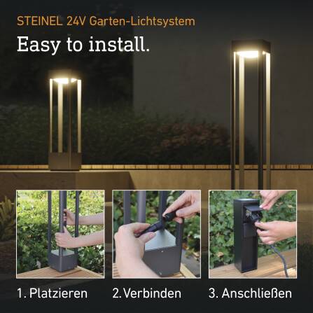 LED Stehleuchte | Stela C | 24V Garten-Lichtsystem