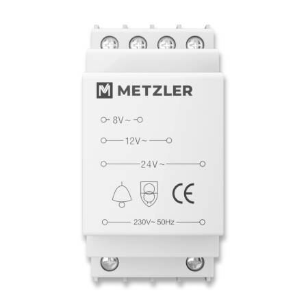 Metzler Klingel Transformator Klingeltrafo | 8V 12V 24V