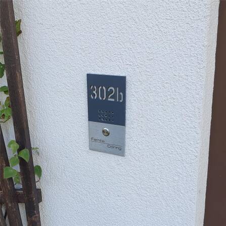 Metzler sonnette saillie anthracite | Selma