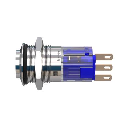 Metzler - Drucktaster 16mm - IP67 IK10 - Edelstahl -...
