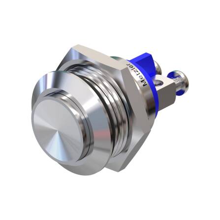 Metzler - Drucktaster 16mm - IP67 IK10 - Edelstahl -...
