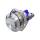 Metzler - Drucktaster 16mm - IP67 IK10 - Edelstahl - Hervorstehend - Schraubkontakte
