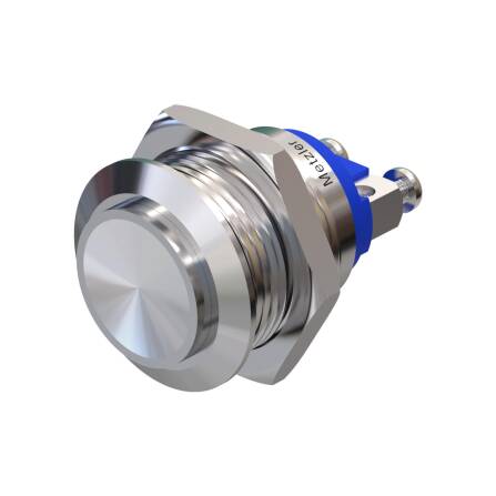 Metzler - Drucktaster 19mm - IP67 IK10 - Edelstahl -...