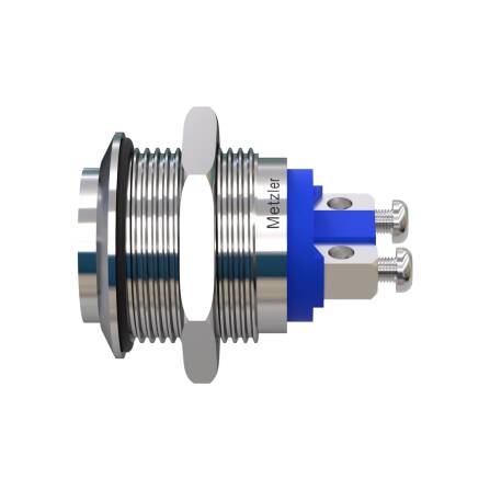 Metzler - Drucktaster 19mm - IP67 IK10 - Edelstahl -...