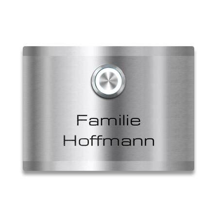 Metzler Türklingel Edelstahl LED-Klingeltaster...