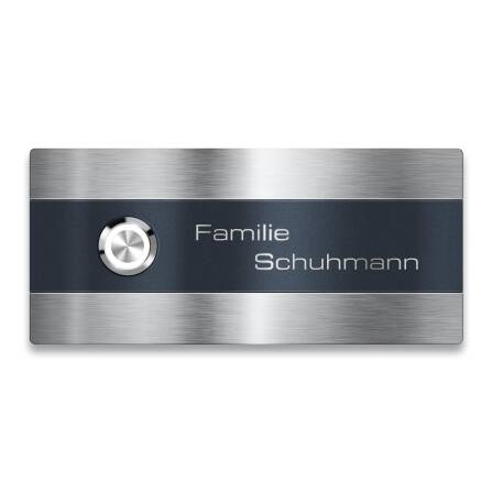 Metzler Türklingel Edelstahl Anthrazit...