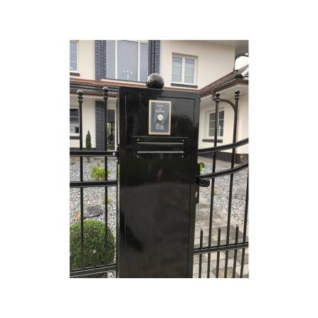 Metzler Platine de sonnette acier inoxydable gravure 3D | Dena