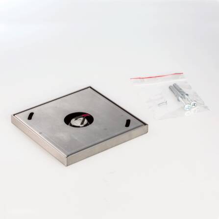 Metzler Türklingel Aufputz Edelstahl Gravur + LED-Taster | Vera