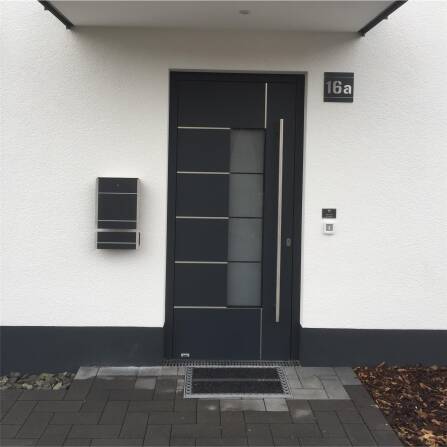 Metzler Türklingel Edelstahl Anthrazit Klingeltaster LED optional | Heidi