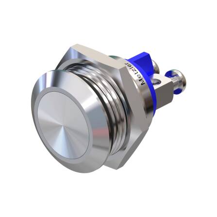 Metzler - Drucktaster 16mm - IP67 IK10 - Edelstahl -...