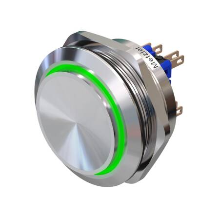 Metzler - Drucktaster 40mm - LED Ringbeleuchtung...