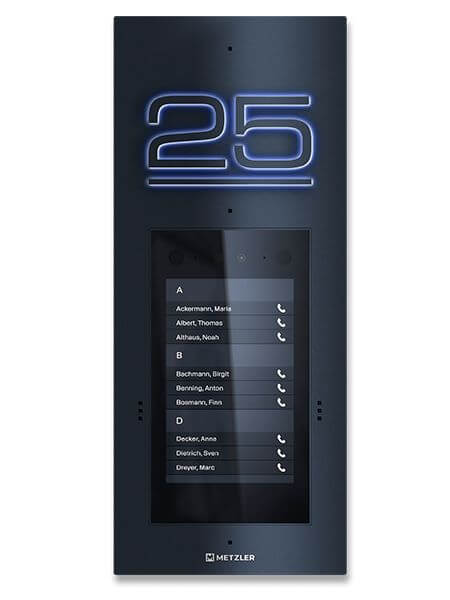 Individualisierbare Kontaktliste